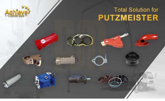 Las piezas de la tolva de Putzmeister/llevan los accesorios de la bomba del anillo del desgaste de la aleación de la válvula de plate/s llevan la placa y anillo el cortar