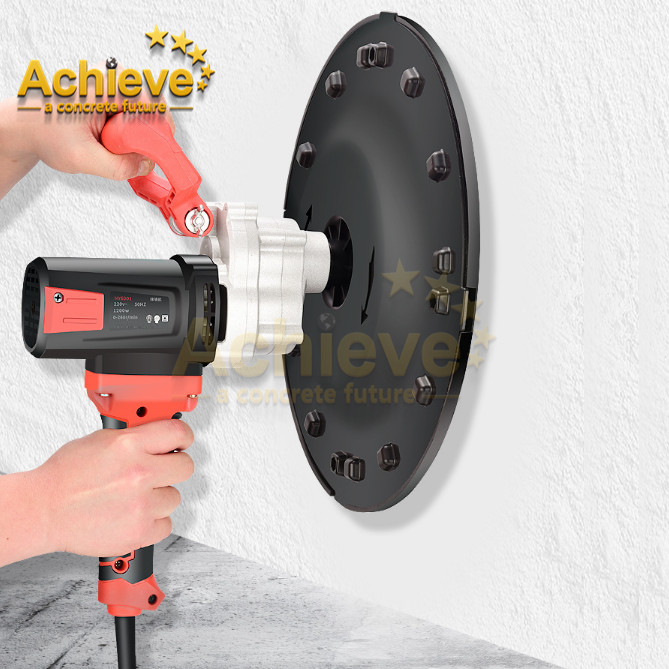 Máquina polaca de la masilla de la pared de S180A/máquina que pulimenta 1.7kw 380m m de la pared lisa del mortero